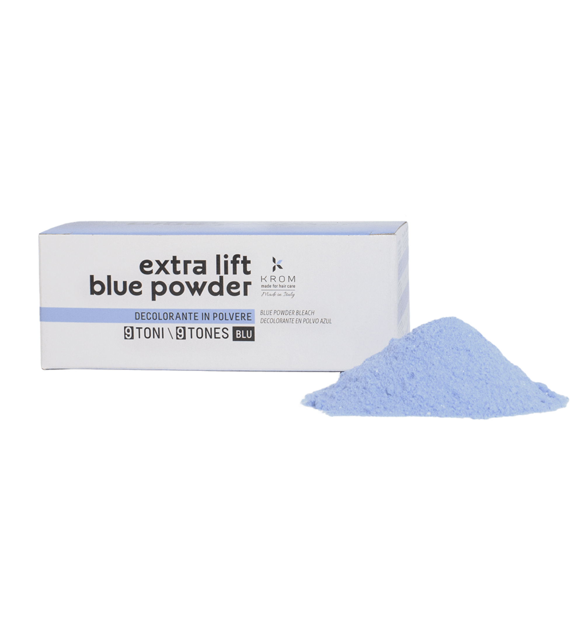 polvere deco blu