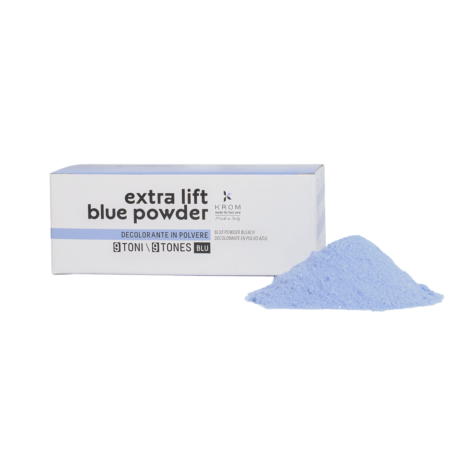 polvere deco blu